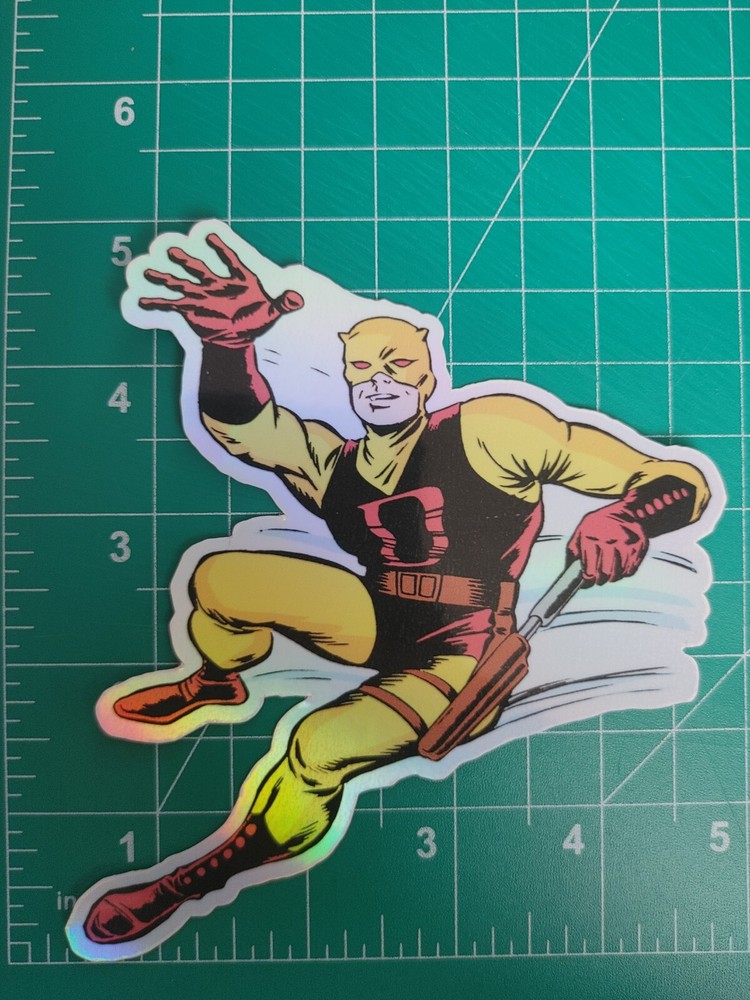 Daredevil 1 Foil Sticker