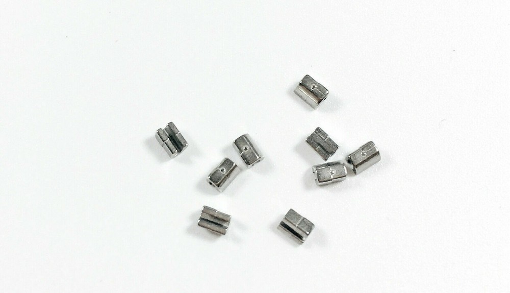 100Pcs Dental Orthodontic Crimpable Hook Stop Stops Type Hooks Open