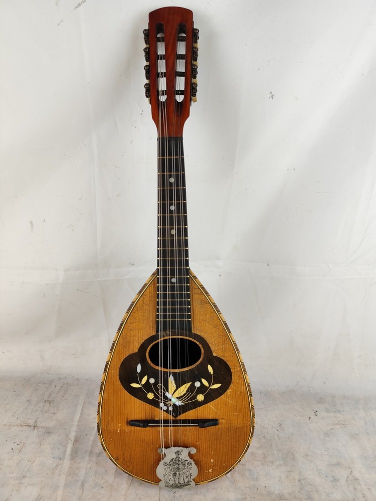 Mandolin 4/4 Nicola Zeloni 1900 Naples 曼陀林 만돌린マンドリン
