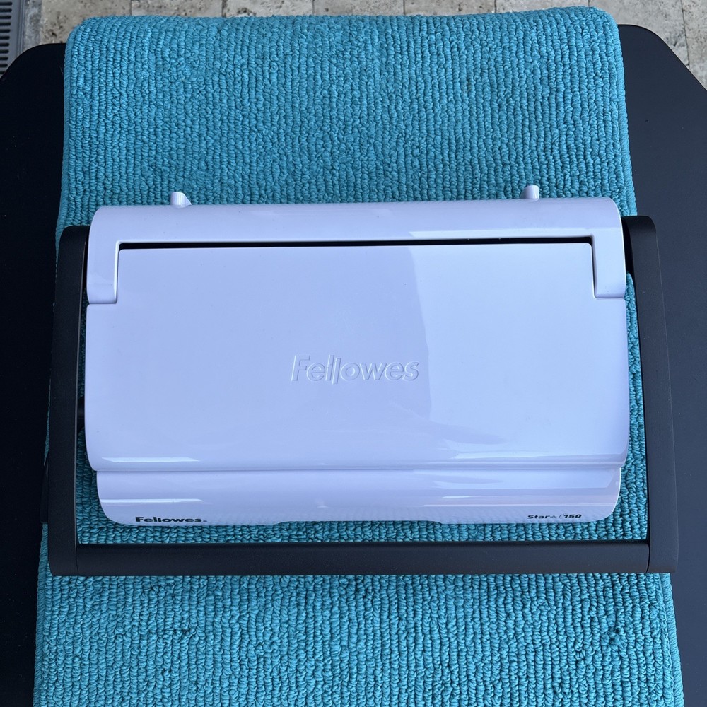 Fellowes Star + 150 Manual Comb Binding Machine Bundle Tested