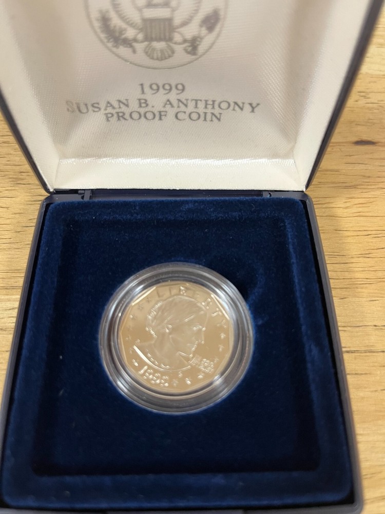 1999 Susan B Anthony Half Dollar — Uncirculated Proof — Low Mintage