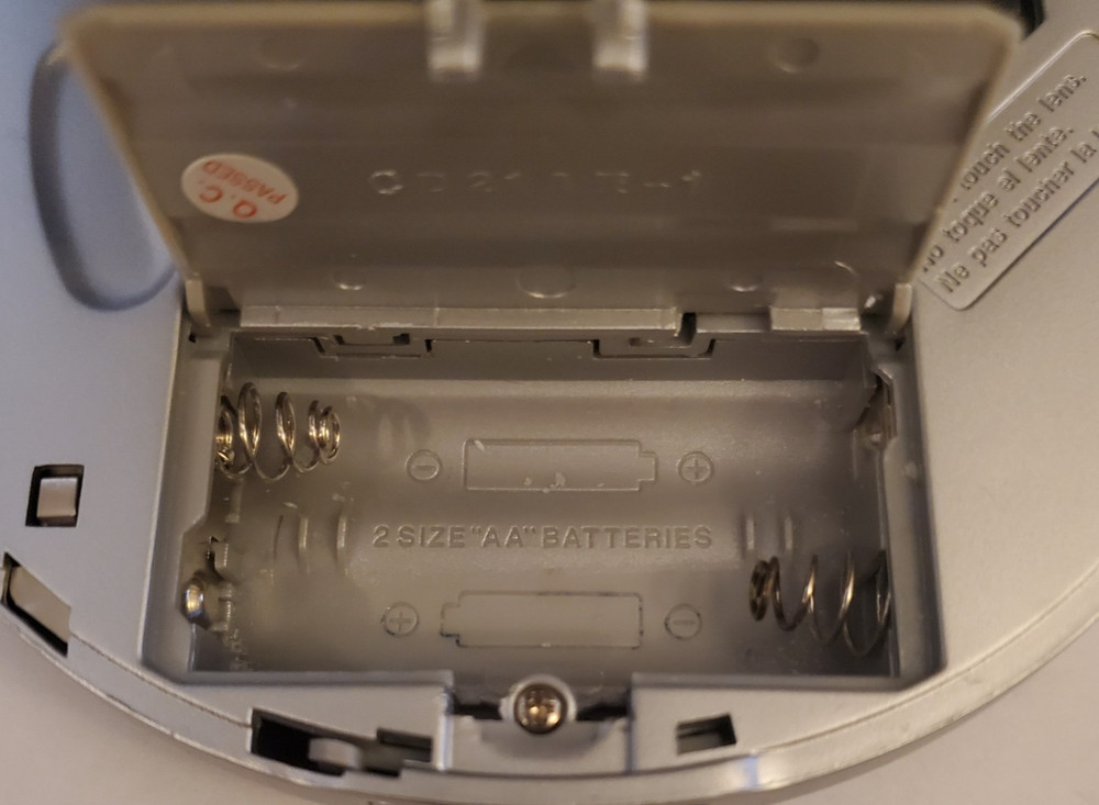 Durabrand, Digital 60 Second ESP Plus Anti-Skip Portable CD Player, CD-89 Tested