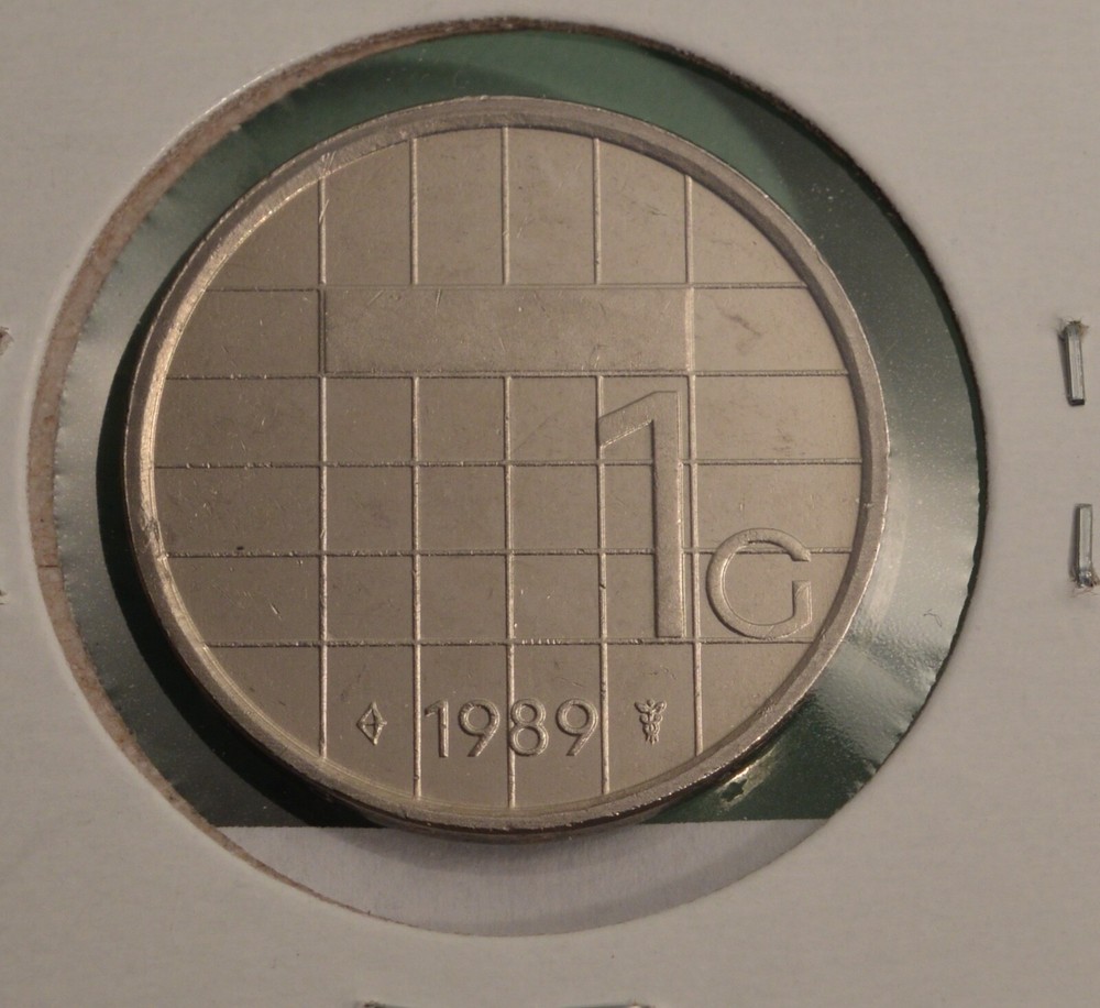 1989 - Netherlands Gulden - Uncirculated from Mint Roll