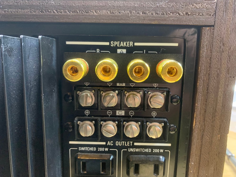 Sony STR-7065A speaker terminal upgrade kit