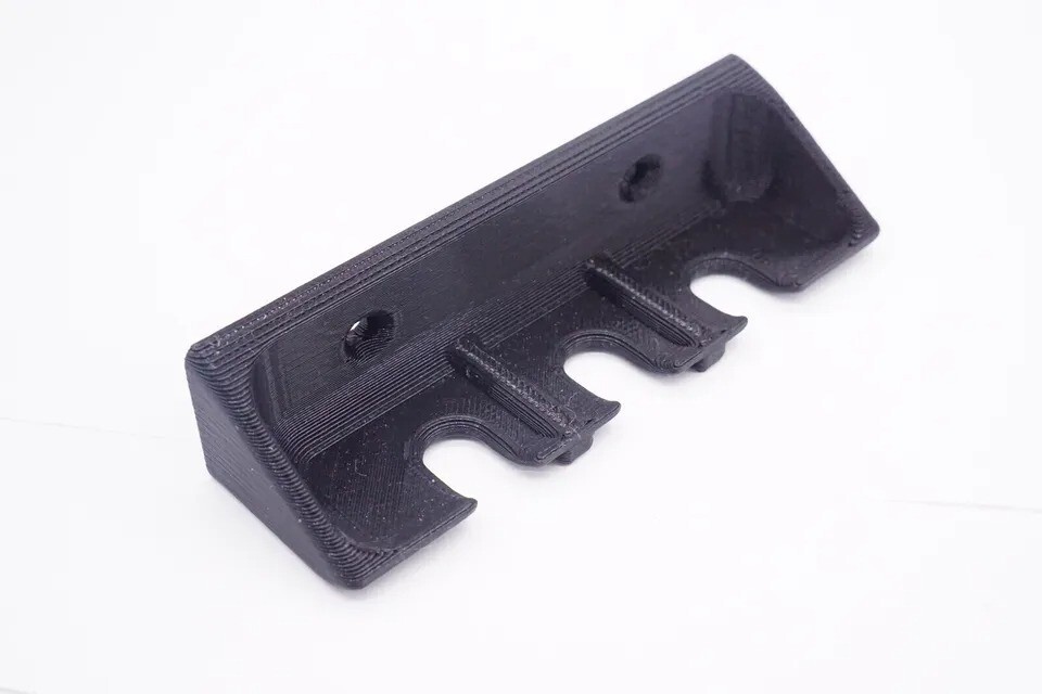 Wall Mounted Air Tool Quick Connect Attachments Holder