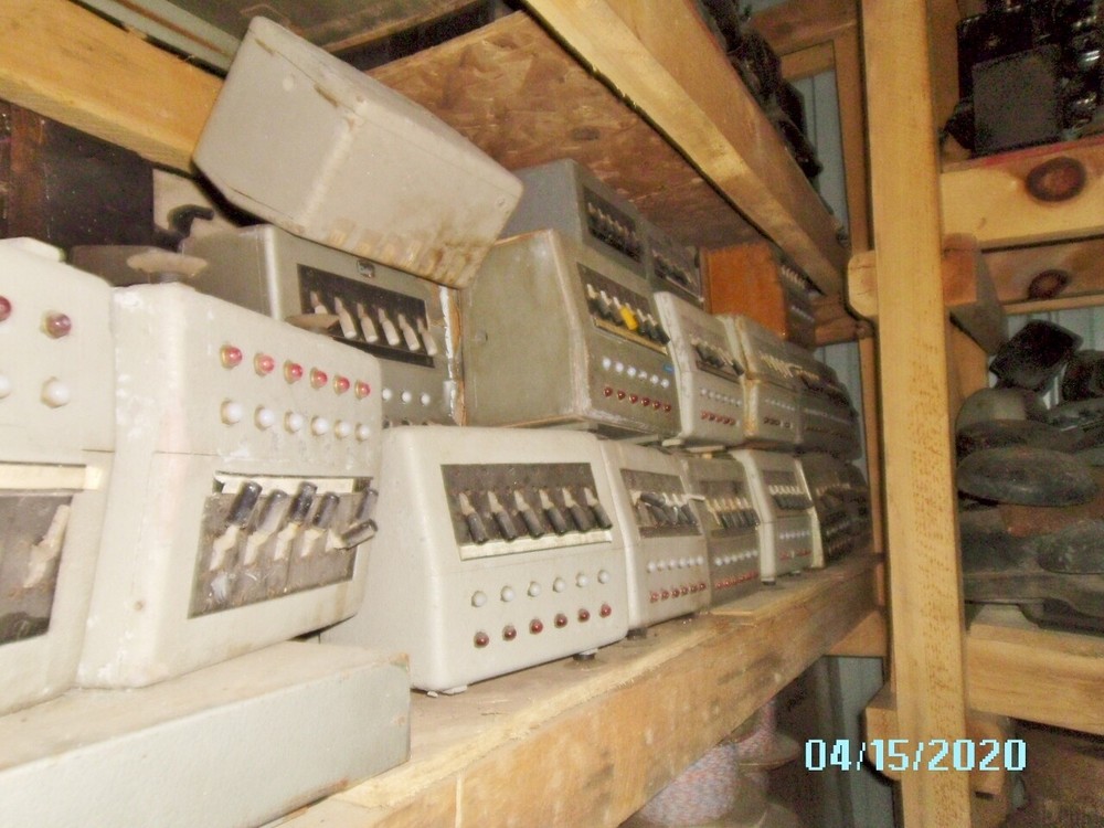 Five Small Wooden Switch Boards