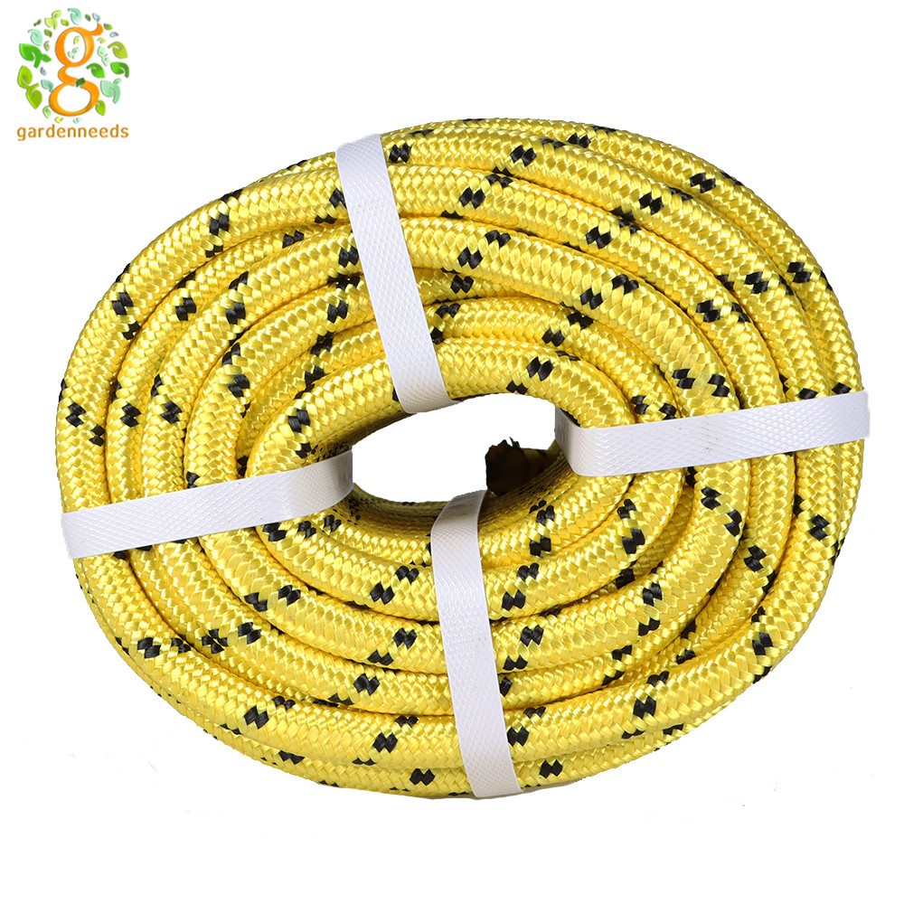Heavy Duty Double Braid 1/2"x100’ Polyester Rope Sling 5500Lbs BREAKING STRENGTH