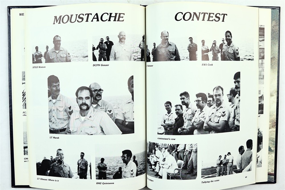 USS Stein (FF-1065) 1989 1990 Westpac Deployment Cruise Book