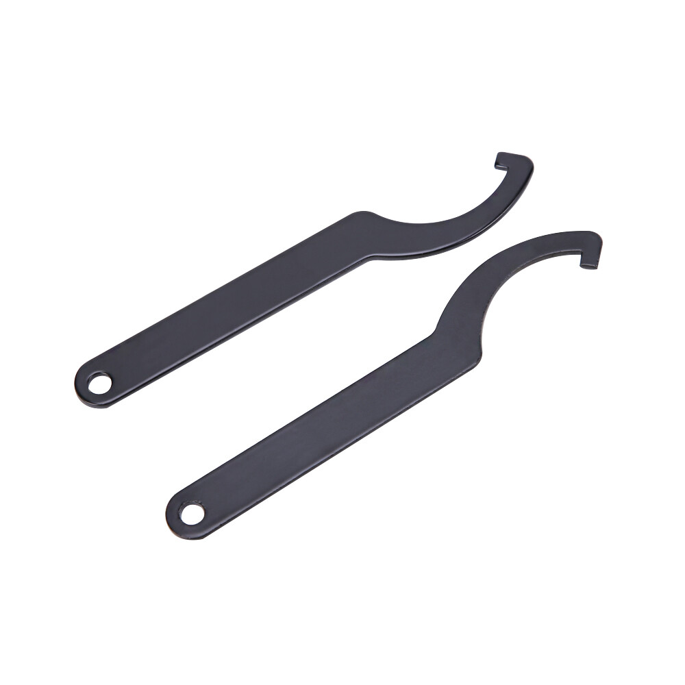 2Pcs Shock Absorber Spanner Wrench Motorcycle Suspension Shocker Adjusting Tool