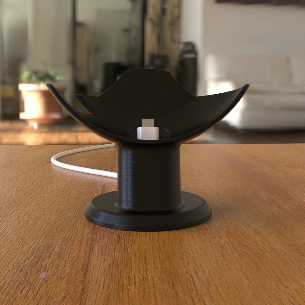 Google Home Nest Mini Wall Mount | Vertical 3D Printed Holder | Space-Saving &