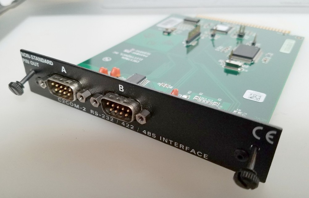 Crestron C2COM-2 RS-232/422/485 Interface Card For 2-Series Control System Y-Bus