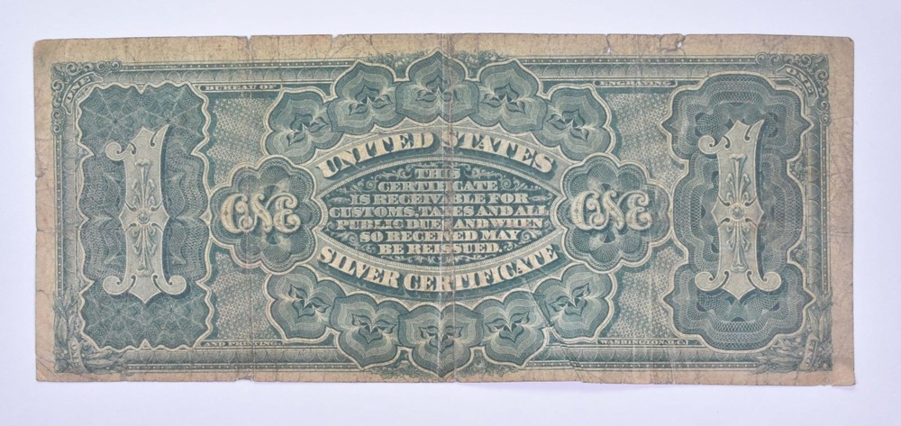 1886 $1 United States Silver Certificate - Large Note *8549