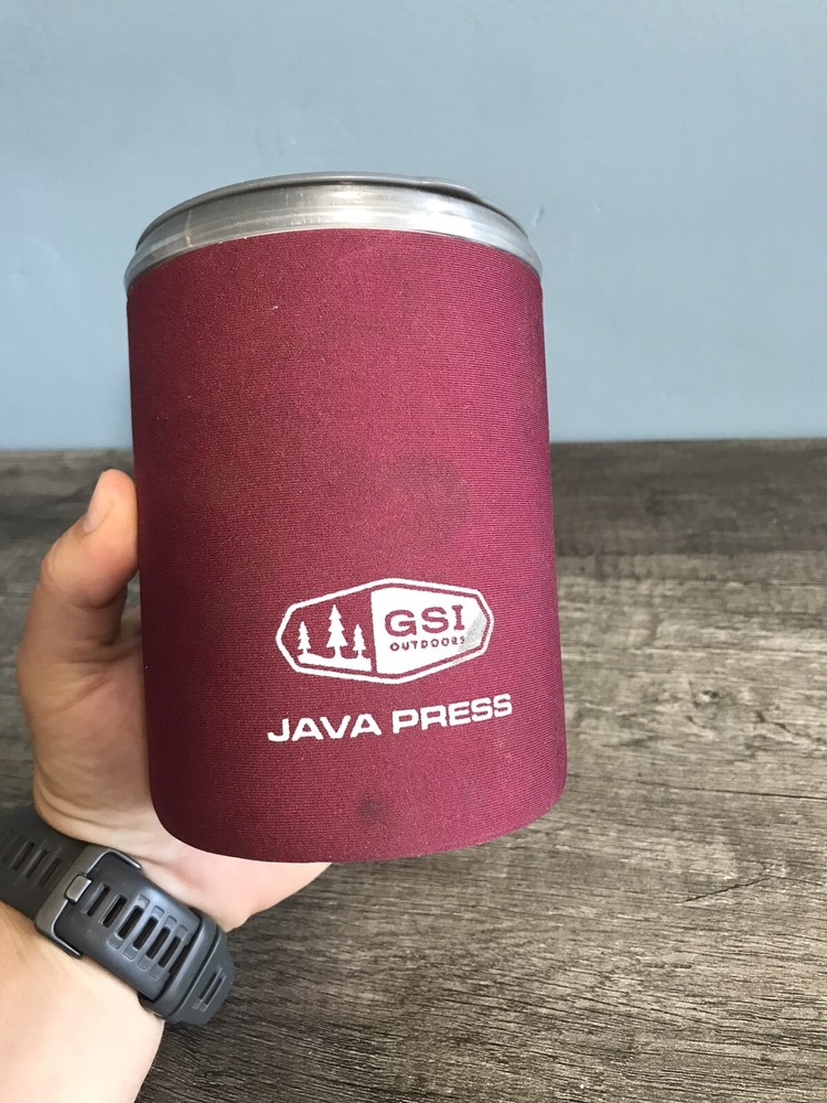 GSI Outdoors Java Press Maroon Burgundy 22 FL OZ