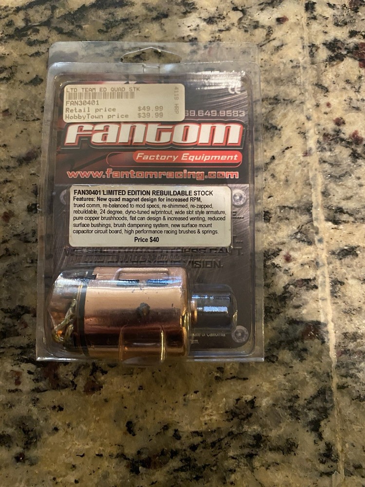 Fantom fan30401 Limited Rebuildable Stock Motor