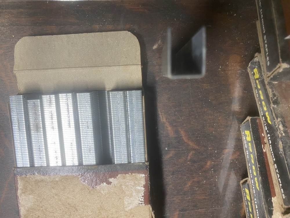Arrow T-50 9/16 Staples large quantity all for $100.00