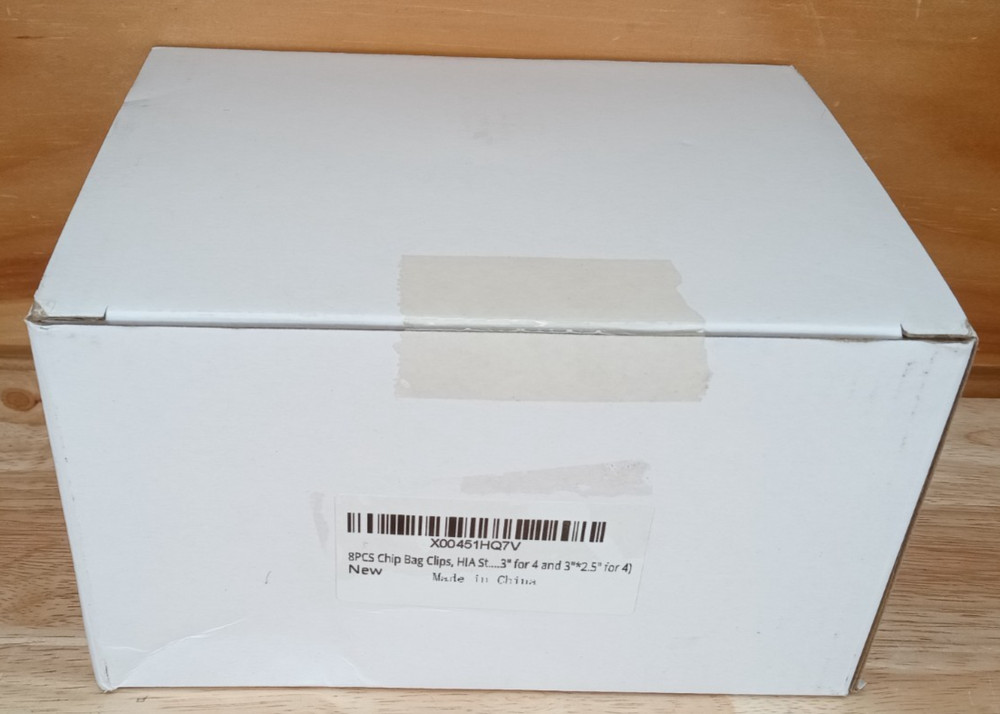 Open Box Complete Tested Working Bag Sealing Clips Set Looks Unused