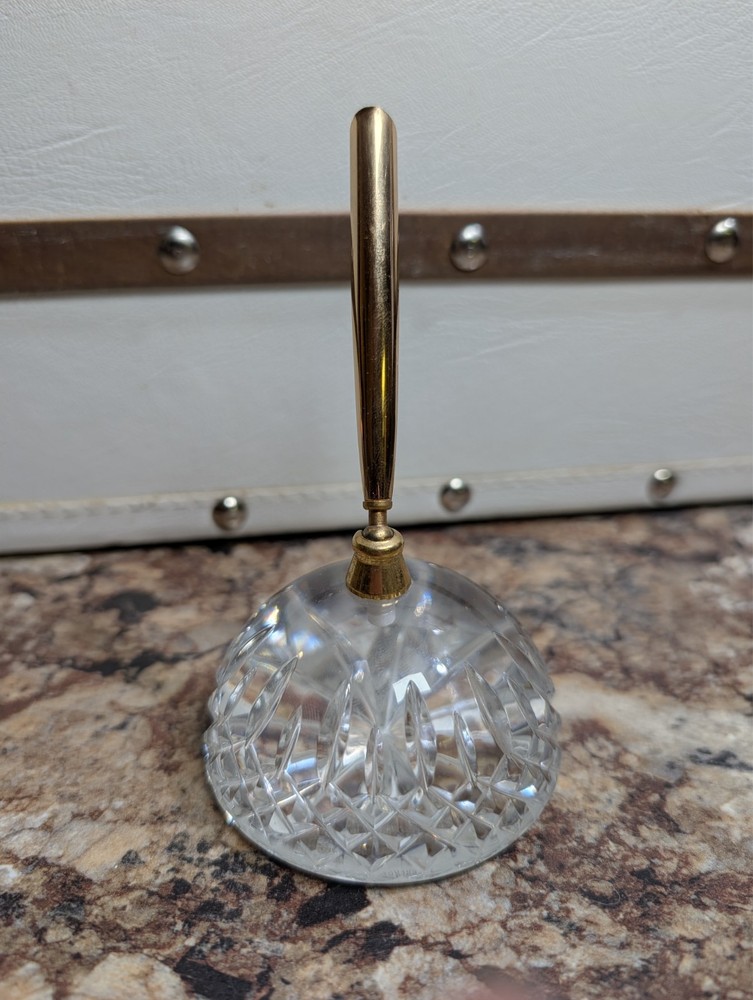 Lenox vintage pen holder crystal clear without pen