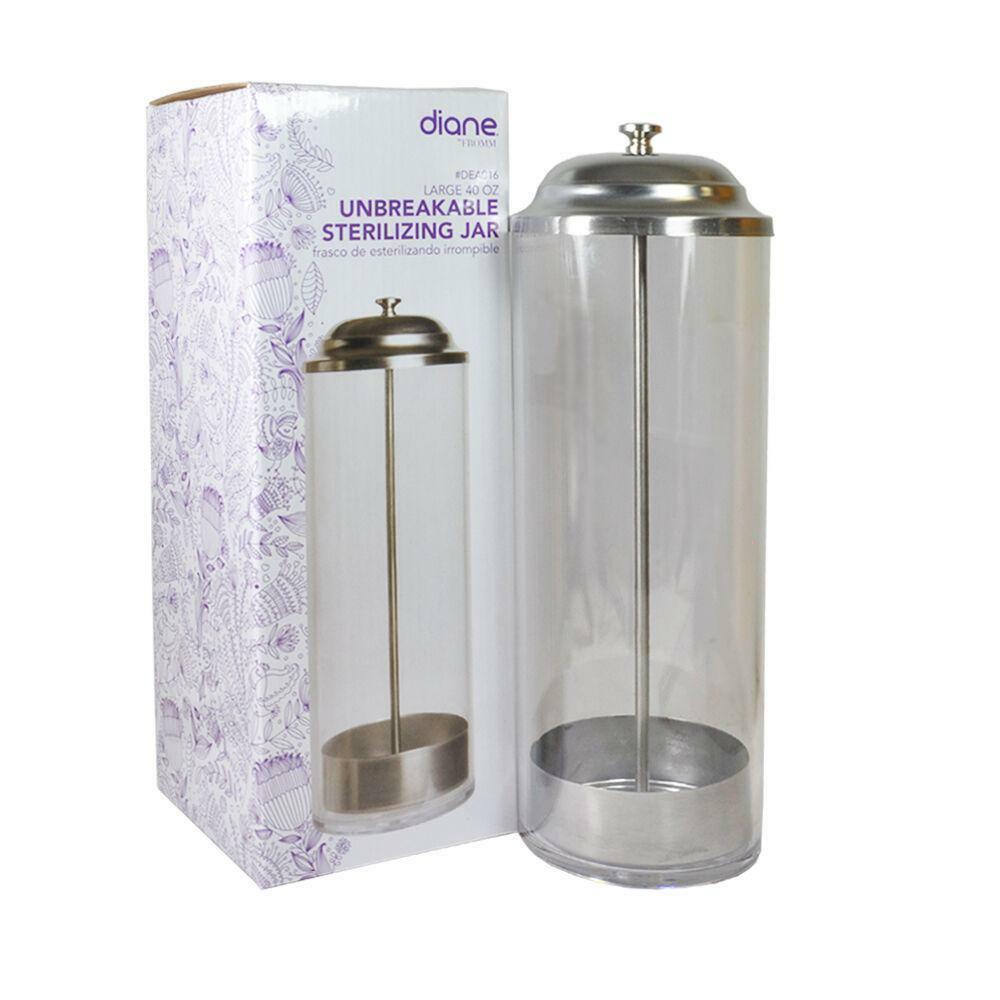 DEA016 DIANE ACRYLIC SANITIZING JAR 40 oz