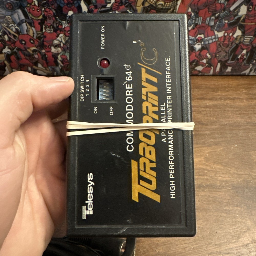 Telesys Turboprint GC High Performance Printer Interface [Commodore 64] Tested