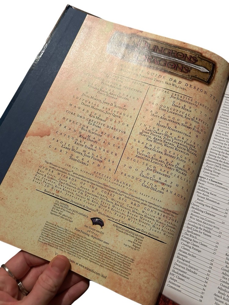 2000 Dungeons and Dragons Dungeon Master's Guide : Core Rulebook II