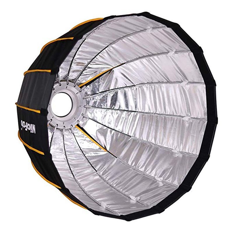 US NiceFoto 120cm Quick Set-up Grid Deep Parabolic Folding Softbox Bowens Mount