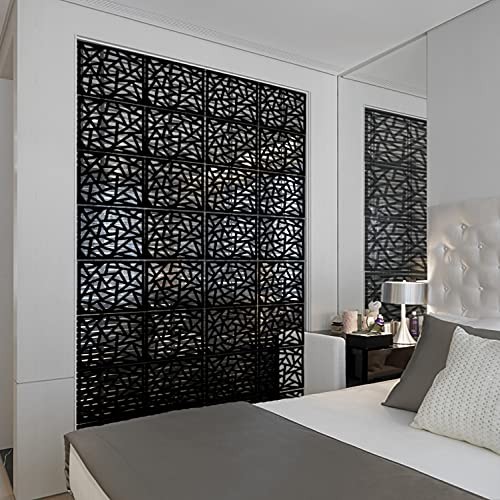 Kernorv 12 PCS Hanging Room Divider PVC Partition Screen Panel