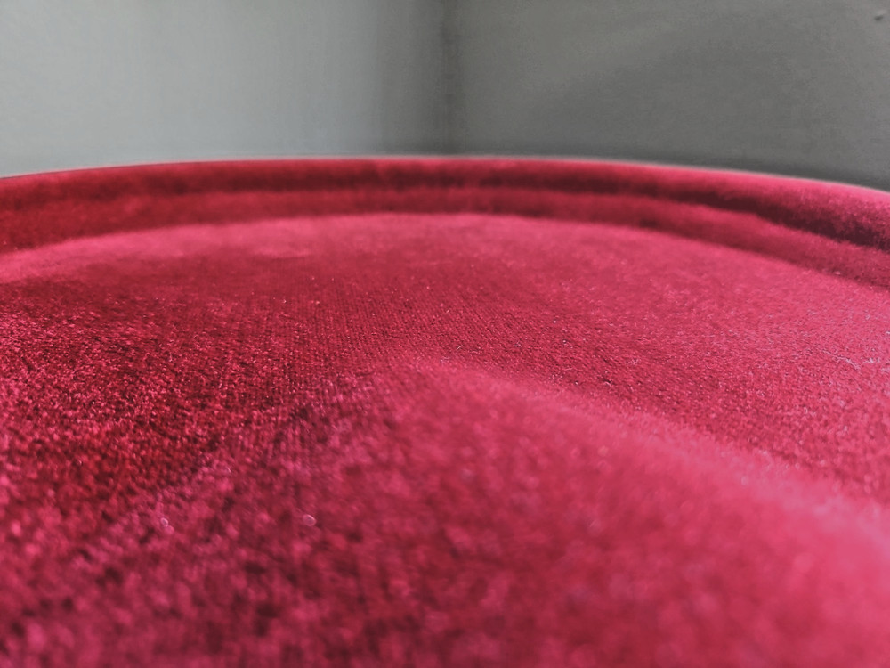 Custom Percussion WMCTR Drum Throne - Red Padded Velvet