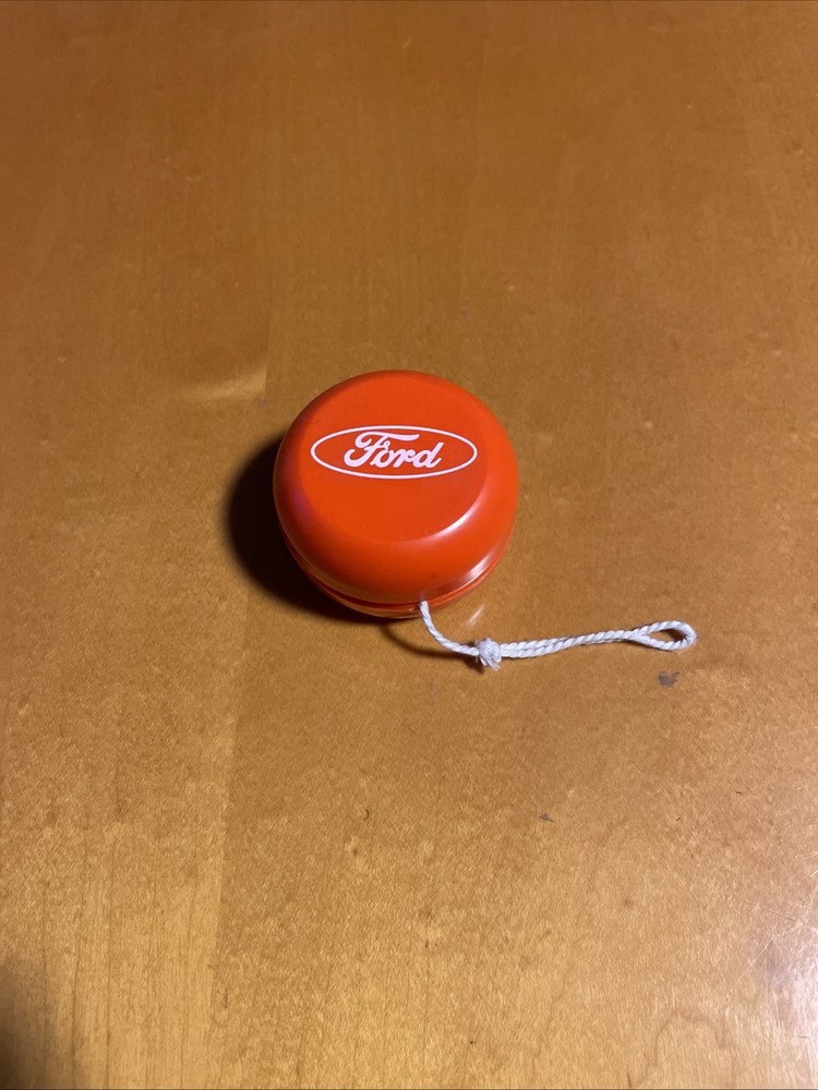Ford Yo-Yo Plastic Orange Toy Game