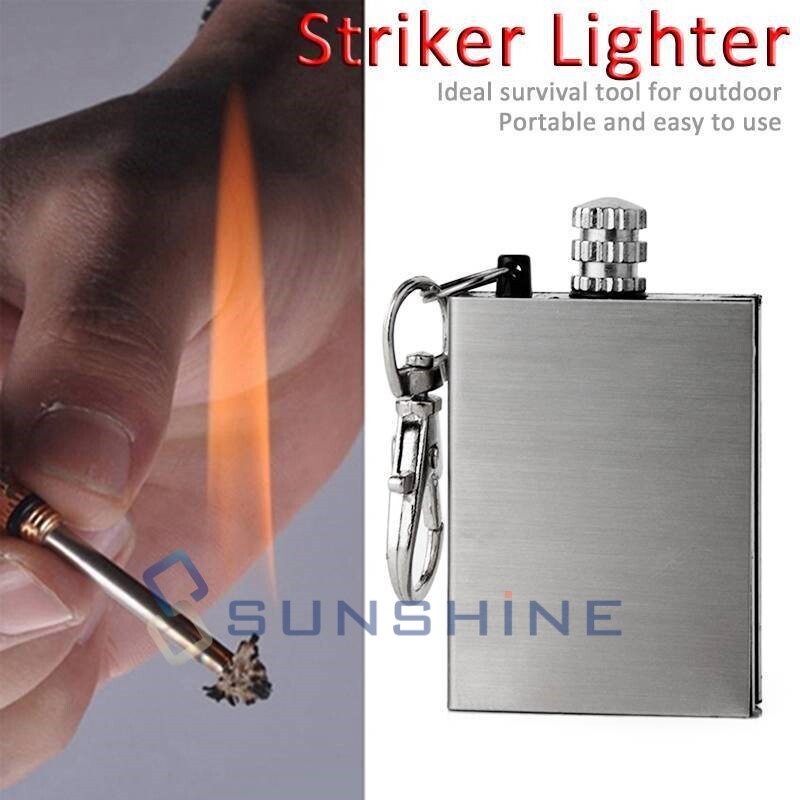 Striker Fire Match Lighter Permanent Fire Starter Emergency Waterproof Survival