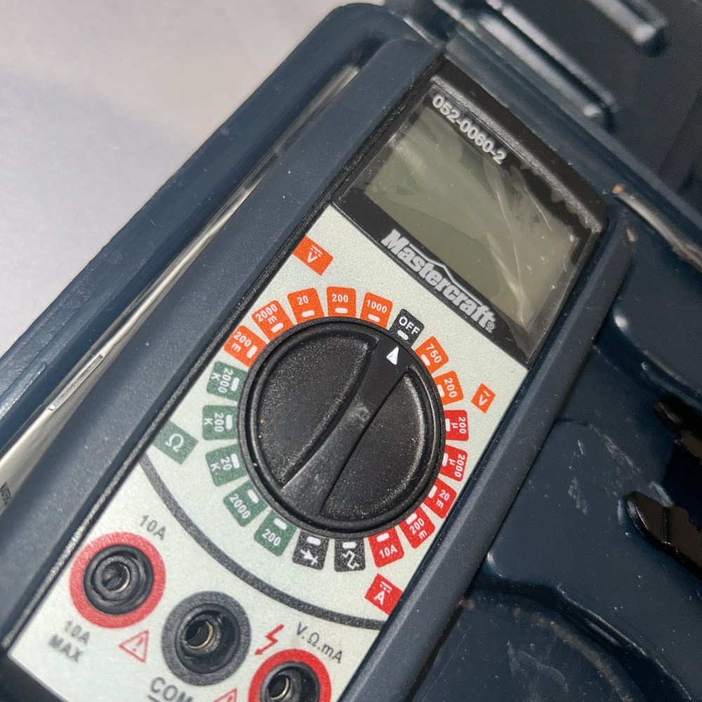 Mastercraft Digital Multimeter 052-0060-