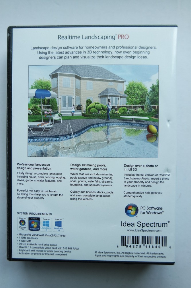 Real-time Landscaping PRO 2012 Design Software - 2012