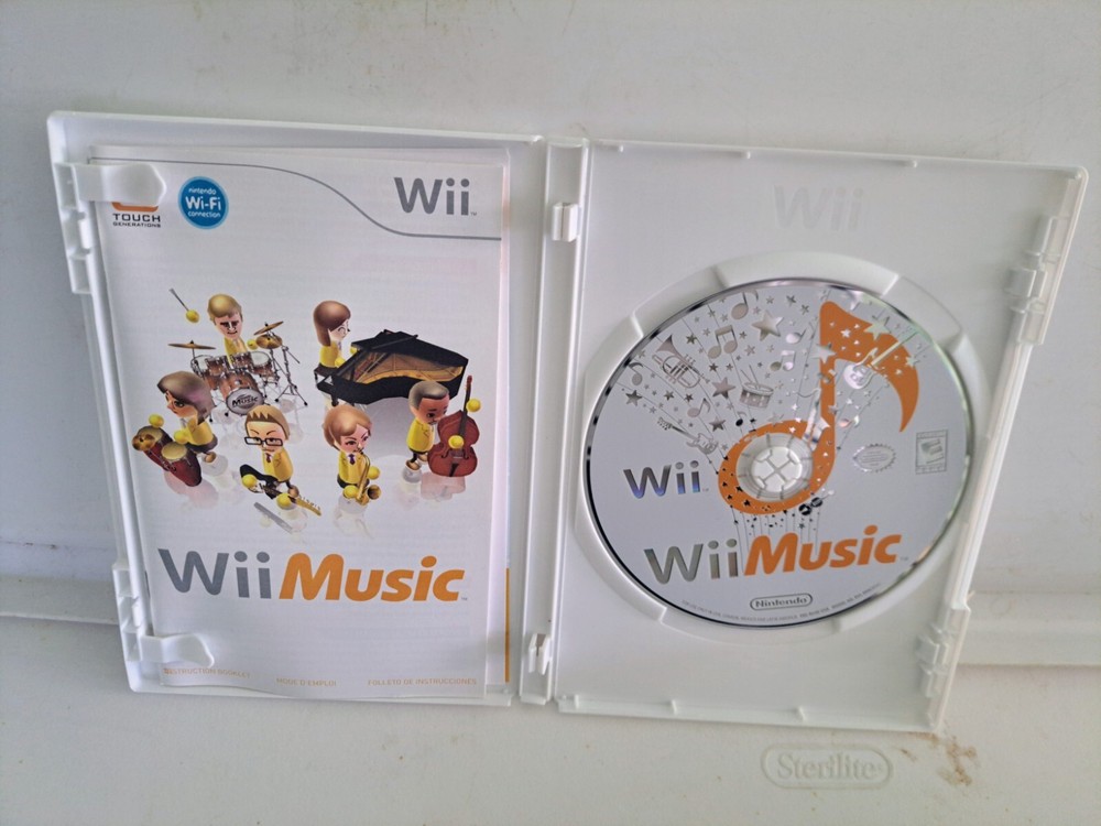 Wii Nintendo Music 2008 Game & Manual