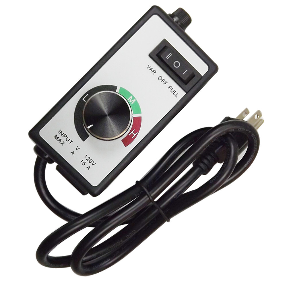 Motor Speed Controller Universal Router Fan Variable Electric Rheostat AC 120V