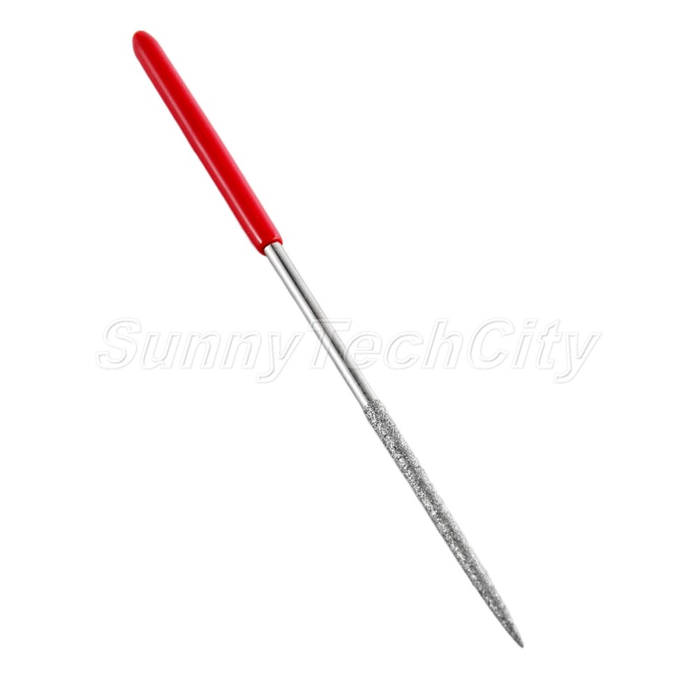 Mini Diamond Needle Files 3*140mm Round Needle File with Diamond Coating Kit