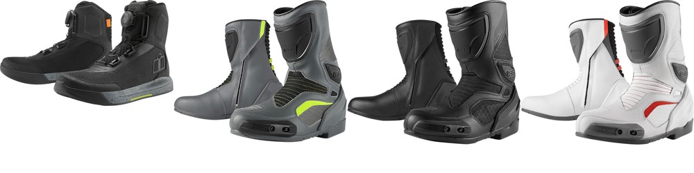 Icon Overlord Boots - Choose Size/Color