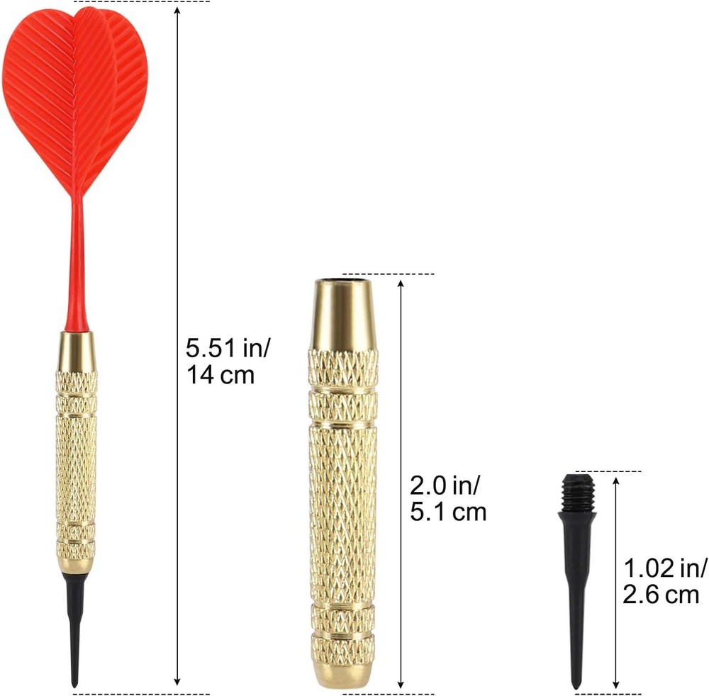 Soft Tip Darts Set 18g with 100 Extra Tips