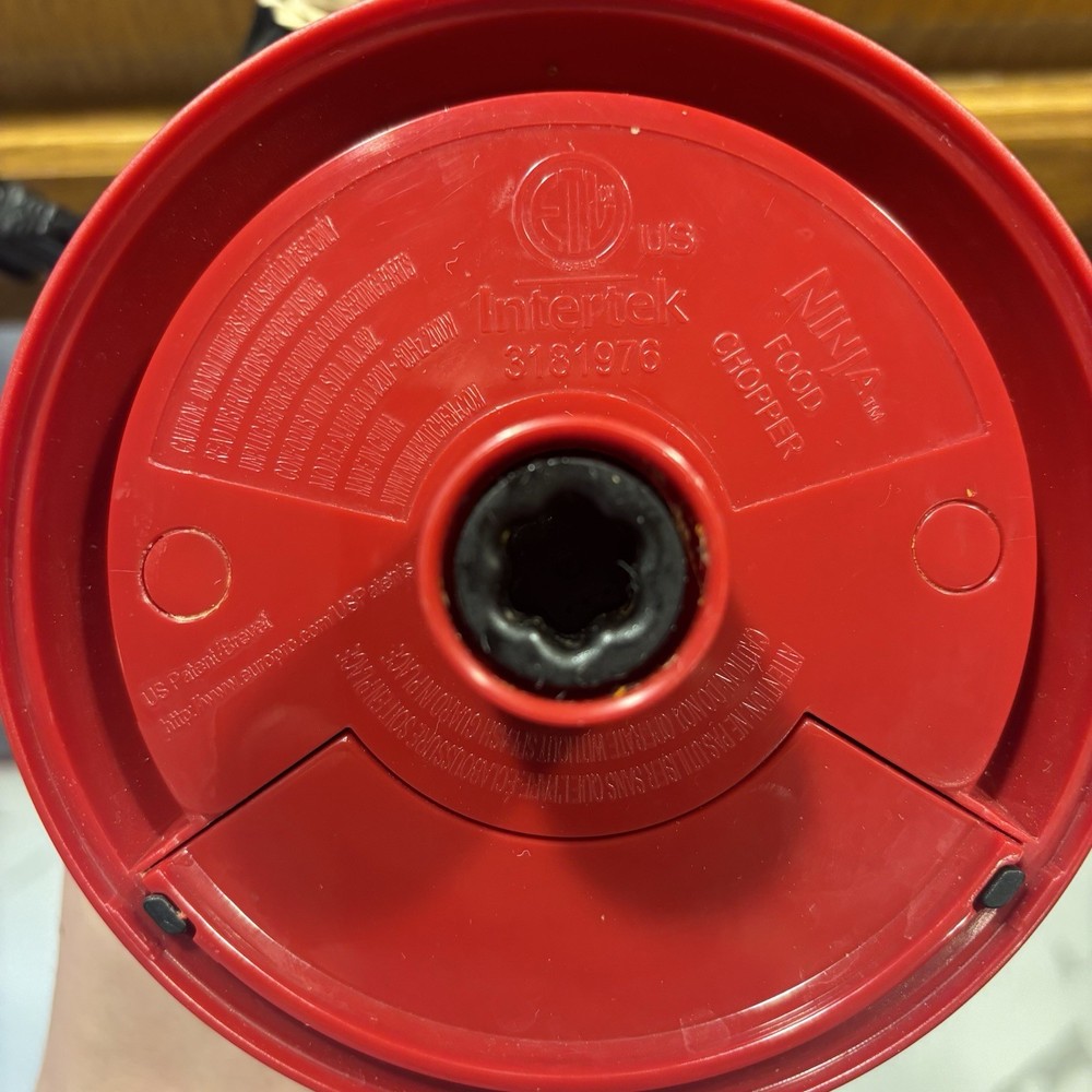 Ninja NJ100 Express Chop Food Processor Replacement Motor ONLY Red