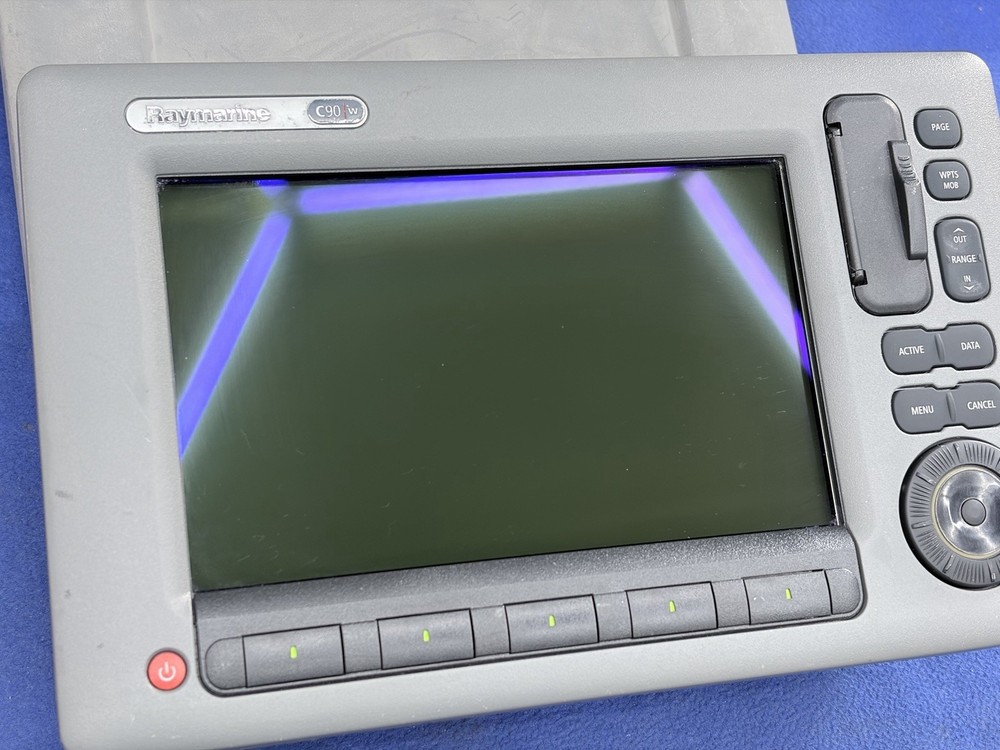 Raymarine C90w Widescreen GPS Chartplotter Multifunction Display; Fully Tested