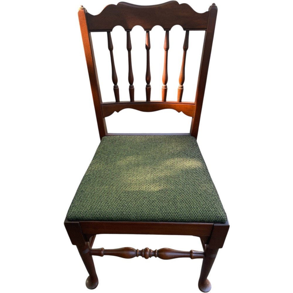 Pennsylvania House Solid Cherry Spindle Back Dining Chairs AUTHENTIC 1960s SET 6