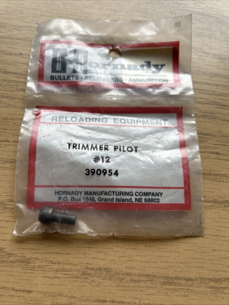 HORNADY TRIMMER PILOT # 12 # 390954
