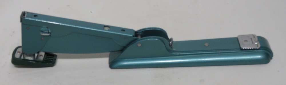 Stapler Swingline #4 Speed Stapler 8" ~ Teal MCM in EUC
