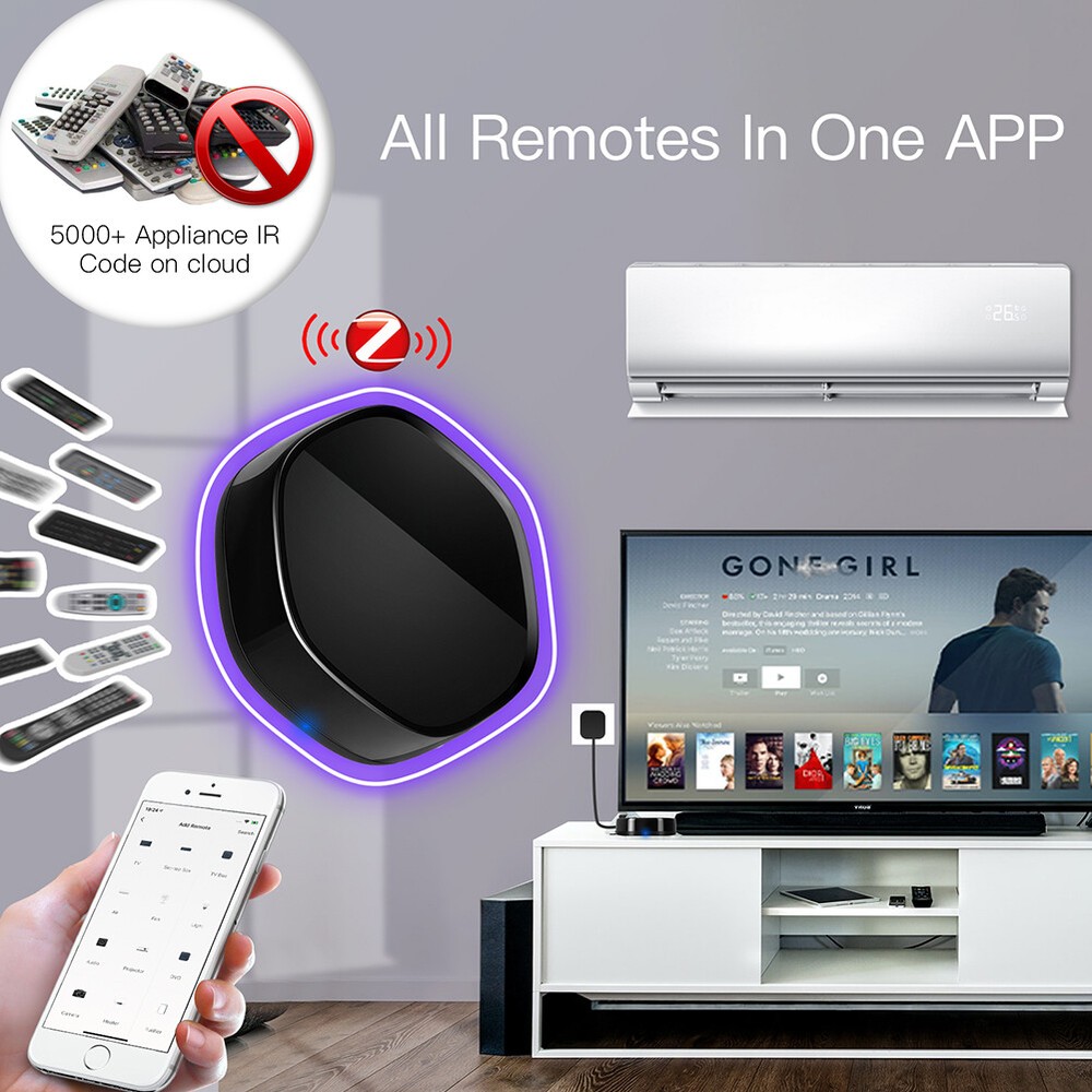 MOES WiFi IR Smart Universal Remote Controller With 2in1 Multi-Mode Hub Gateway