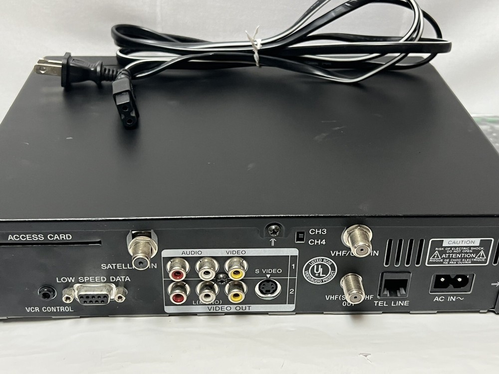 Sony Digital Satellite Receiver SAT-B55 with Remote Control Tested!