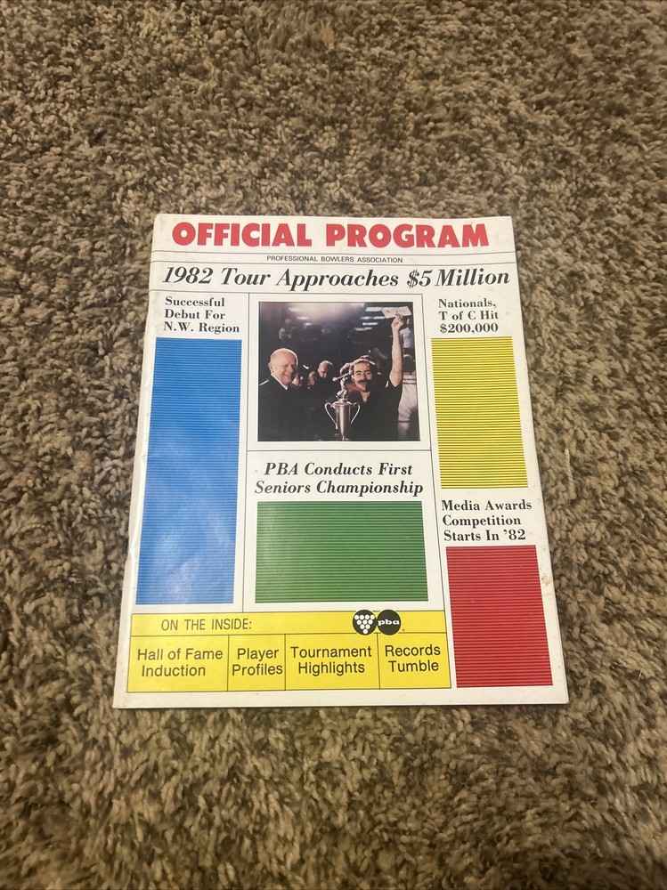 1982 PBA Bowling Program