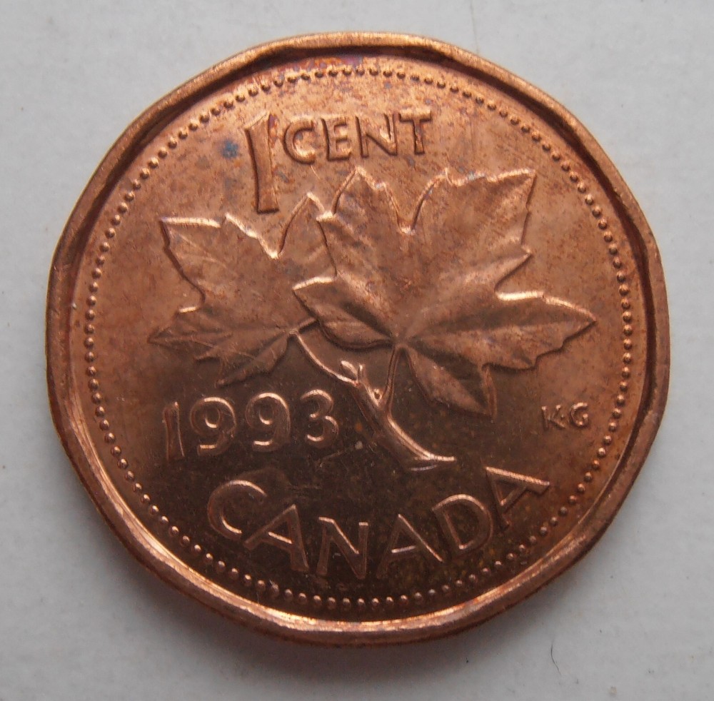 1993 CANADA 1 CENT UNCIRCULATED