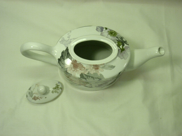 222 Fifth Patio Rose Teapot