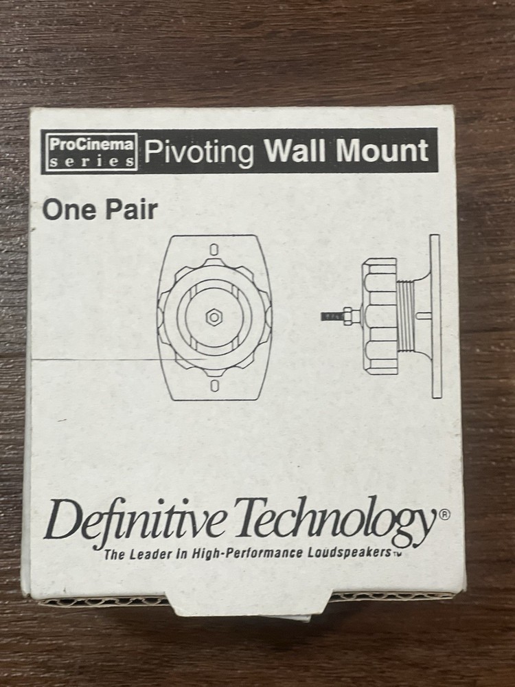 Definitive Technology Pivoting Wall Mount, Pro Cinema Series, black, Code E3A3