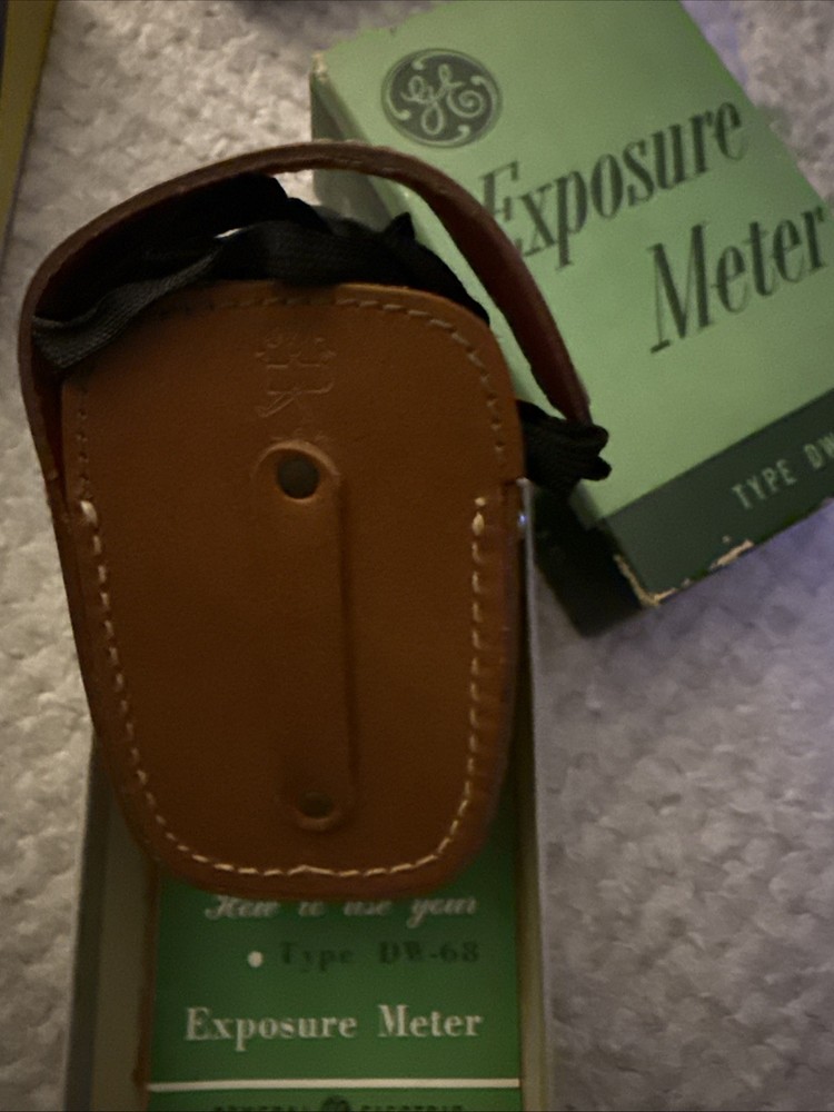 GE exposure Meter Type DW-68 General Electric Original Box