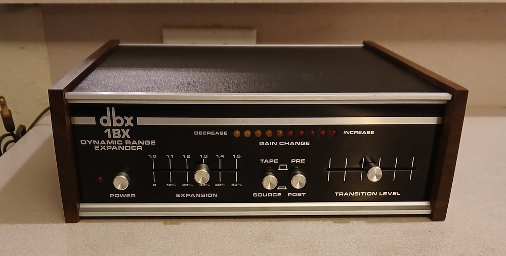 Vintage DBX 1BX Dynamic Range Expander Works Great!