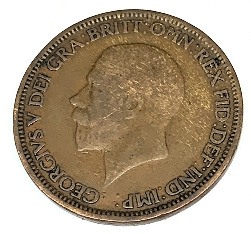 # C4862 GREAT BRITAIN COIN, HALF PENNY 1928